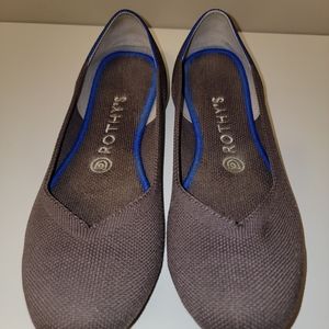 Rothys grey flats womens size 7.5